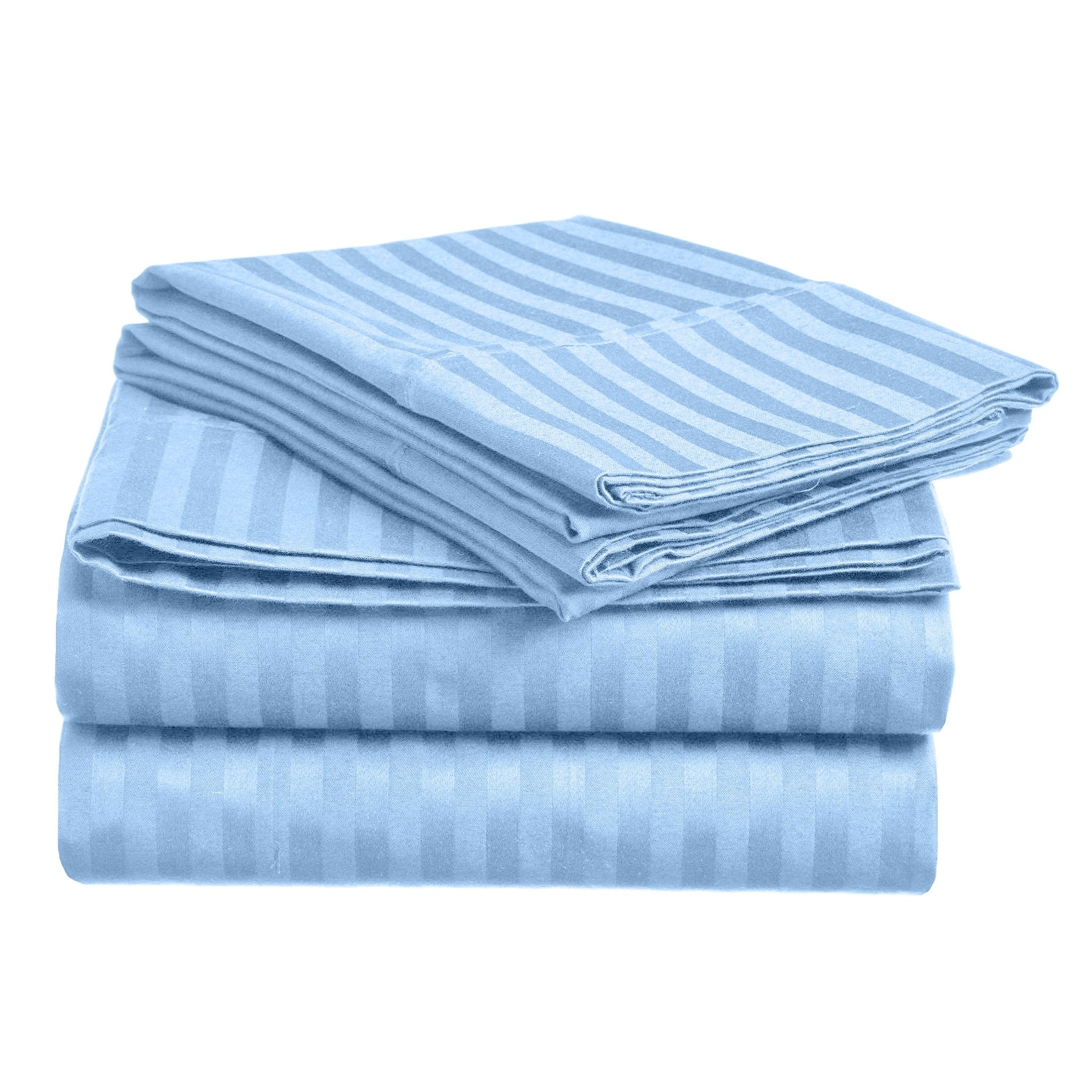 Fresh Home 1000 Thread Count Egyptian Quality Cotton Deep Pocket Dobby Stripe-image