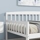 preview thumbnail 24 of 25, Kids Daybed Wood Sofa Bed with Pull-out Storage Drawers Twin Size Platform Storage Bed with Headboard Footboard Guardrails