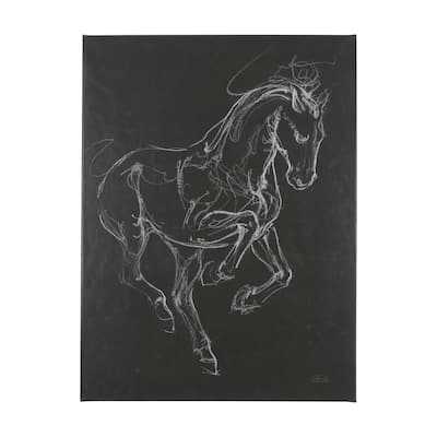 Horse III (42 x 56 ) Canvas Art Print