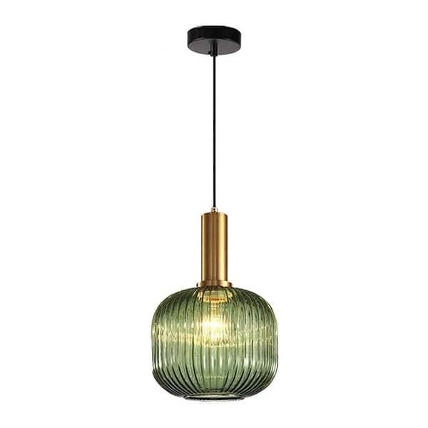 slide 2 of 5, Industrial Mid Century Modern Lamp Glass Pendant Lighting