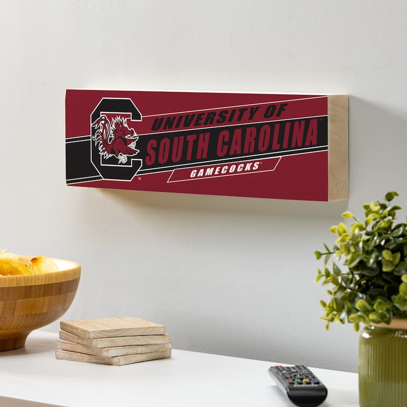 University of South Carolina Wooden Tabletop Mantel Shelf Sign