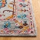 preview thumbnail 8 of 12, SAFAVIEH Handmade Blossom Thereze French Country Wool Rug