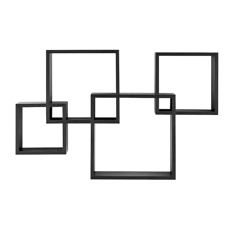 Danya B. Blocchetto Intersecting Cubes Wall Shelf Unit - Horizontal or Vertical