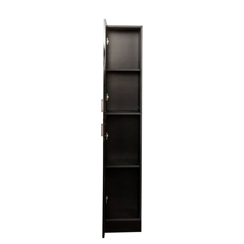Freestanding Tall Cabinet with adjustable Shelves for Kitchen, Dining Room
