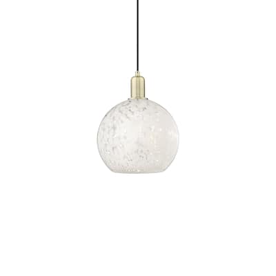 Innovations Lighting 716-1P-13-10 White Mouchette Pendant White