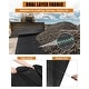 preview thumbnail 2 of 4, Weed Control Garden Cloth, Weed Block Gardening Ground Cover Mat