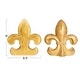 preview thumbnail 13 of 20, Decorative Fleur de Lis Bookends, Set of 2