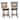 Rovinj Upholstered Back Swivel Stool