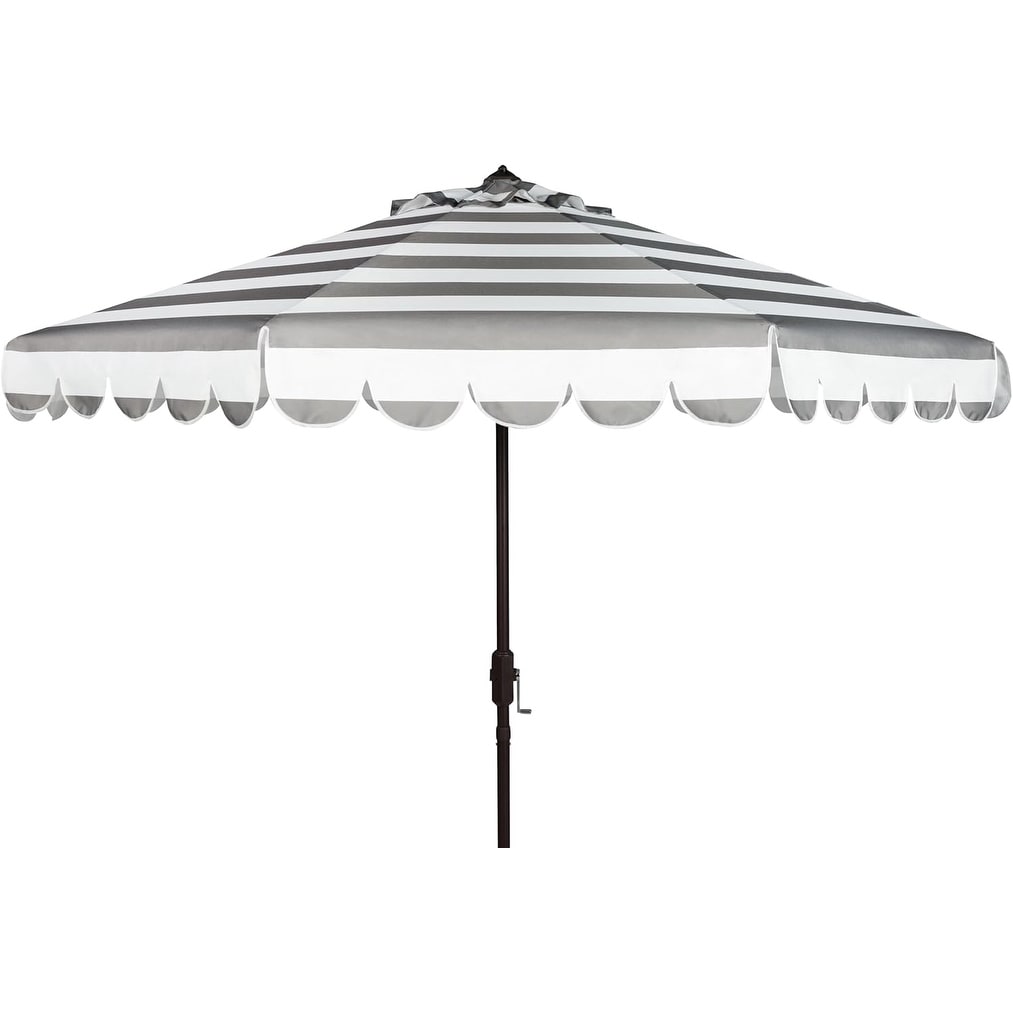 9ft Outdoor Patio Umbrella with Crank and Button Tilt, UV Resistant