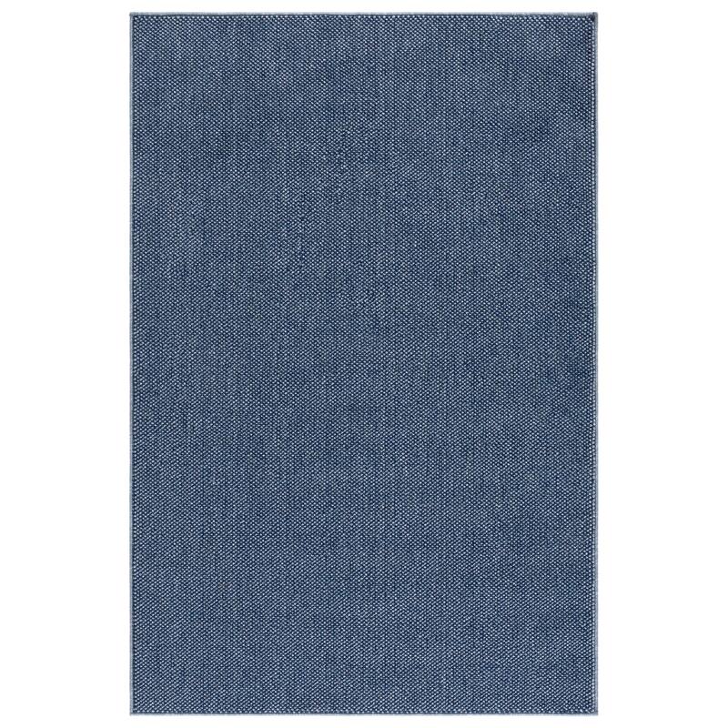 SAFAVIEH River Alcie Contemporary Solid Rug - 4' x 6' - Blue/Navy