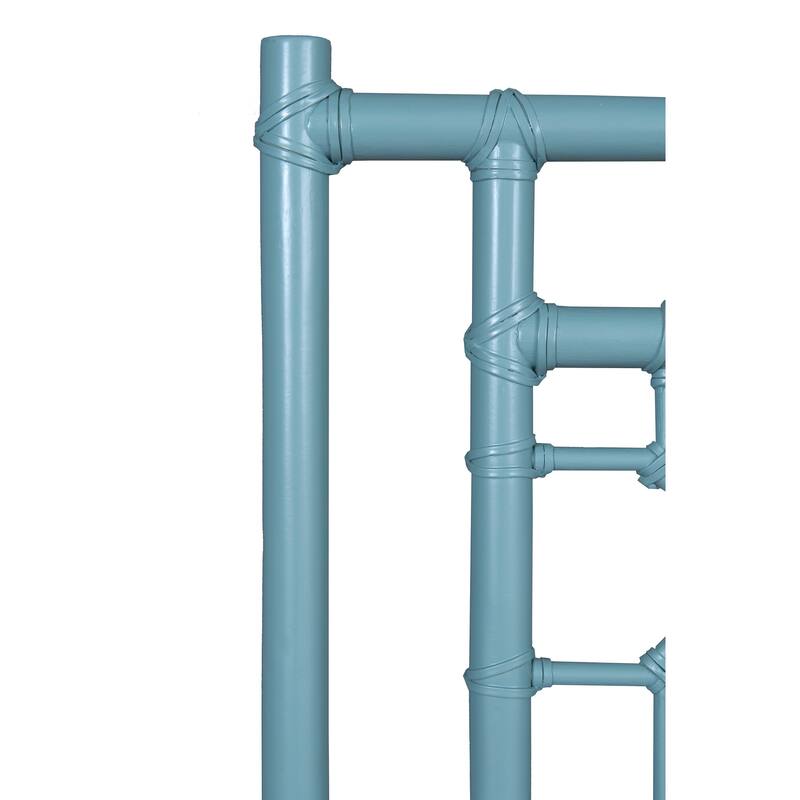 Handmade Natural Wood And Rattan Headboard by East at Main