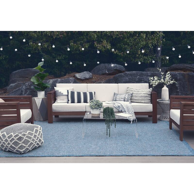 Seros Modern & Contemporary Nautical Indoor/Outdoor Area Rug