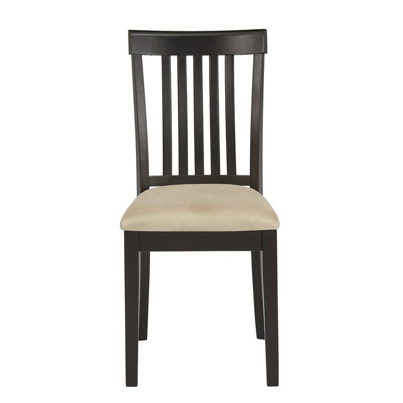 Wilmington Black Round Pedestal 5-piece Dining Set by iNSPIRE Q Classic