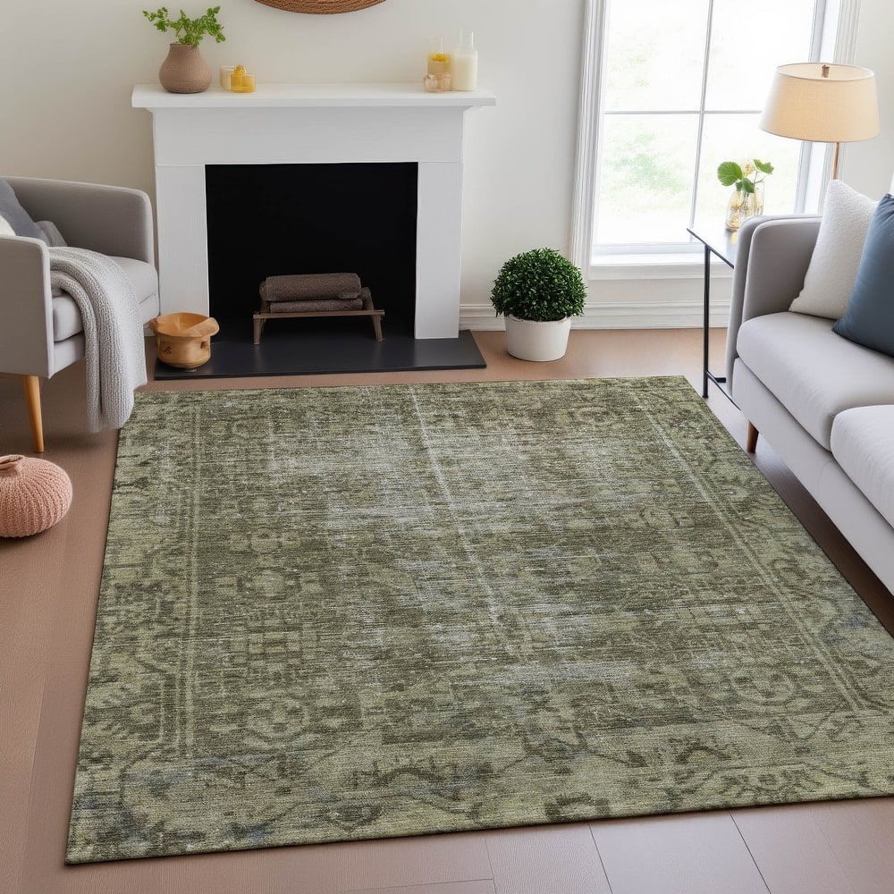 Premium Washable Super Soft Vintage Traditional Mayfield Rug