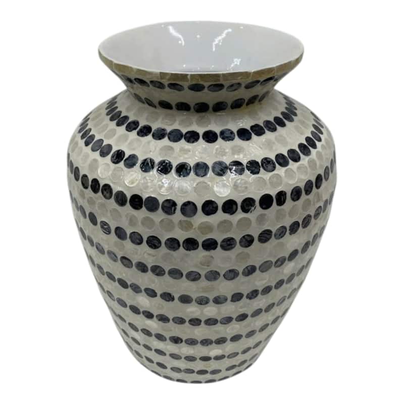 Shell Pottery Decorative Vase Modern Handcrafted Versatile Home Decor