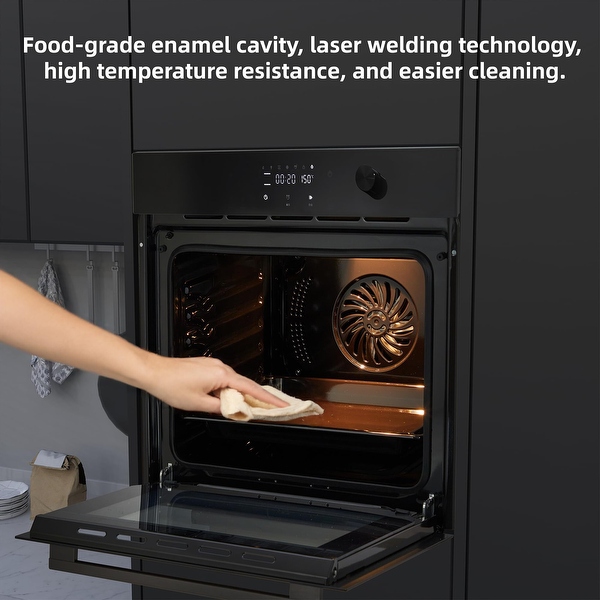 24 Built in Electric Wall Oven 70L capacity and 3000W Single Wall Oven for Kitchen Bed Bath Beyond 40399925