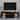 Entry Vertical Striped Door Storage Cabinet Accent Cabinet with Metal Handles Adjustable Hallway Cabinet Snack Cabinet,Brown