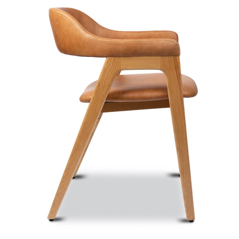 Poly and Bark Lando Leather Dining Chair