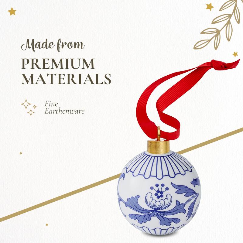 Spode Blue Italian Bauble - 2.6 Inch