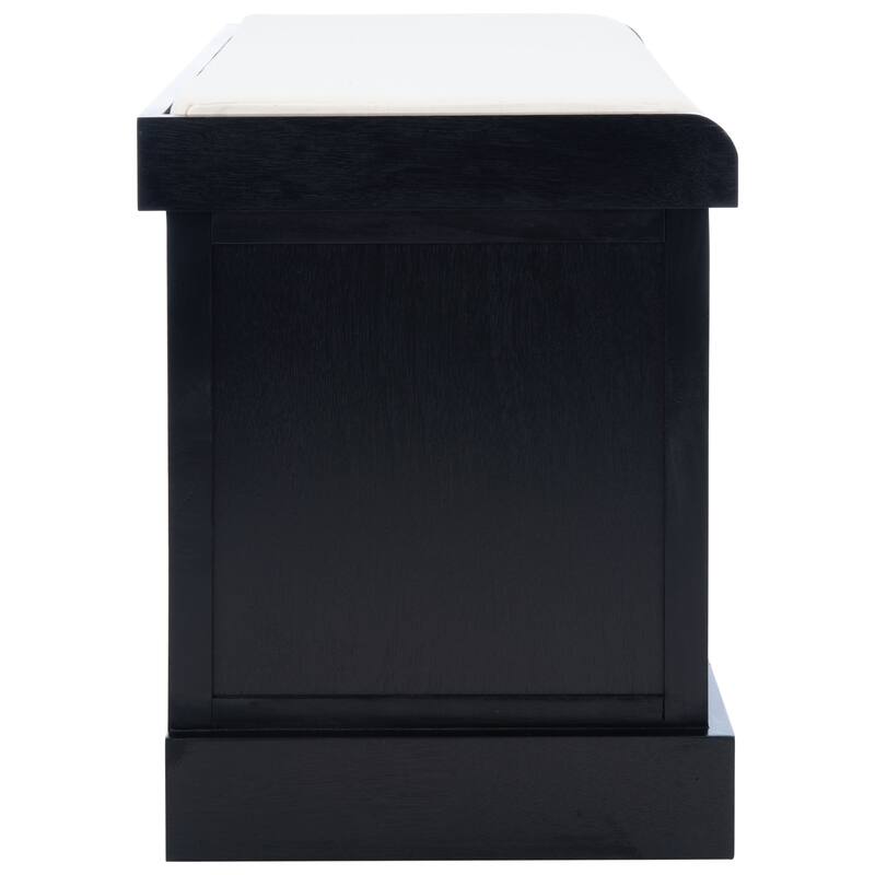 SAFAVIEH Landers 2-Drawer with Cushion Storage Bench - 32.3" W x 15" L x 19" H