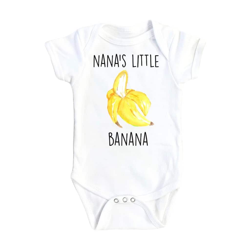 Banana Nana - Baby Boy Girl Clothes Infant Bodysuit Funny Cute Newborn