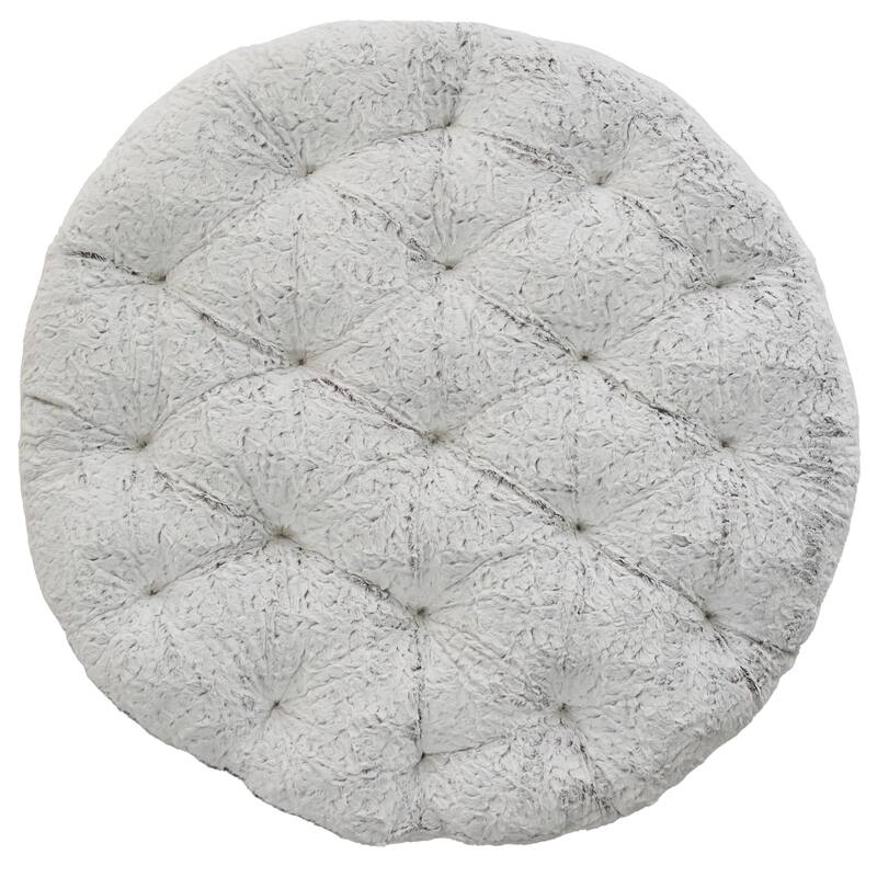 Sorra Home Indoor Faux Fur Papasan Cushion (Cushion Only)