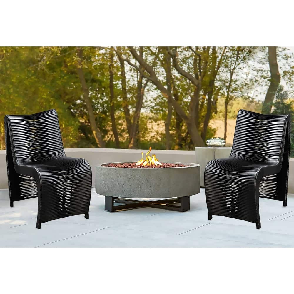 Loreins Outdoor Patio Chairs Set of 2