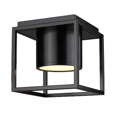 Golden Lighting 9092-FM7 Desmond 7" Wide Flush Mount Square Ceiling