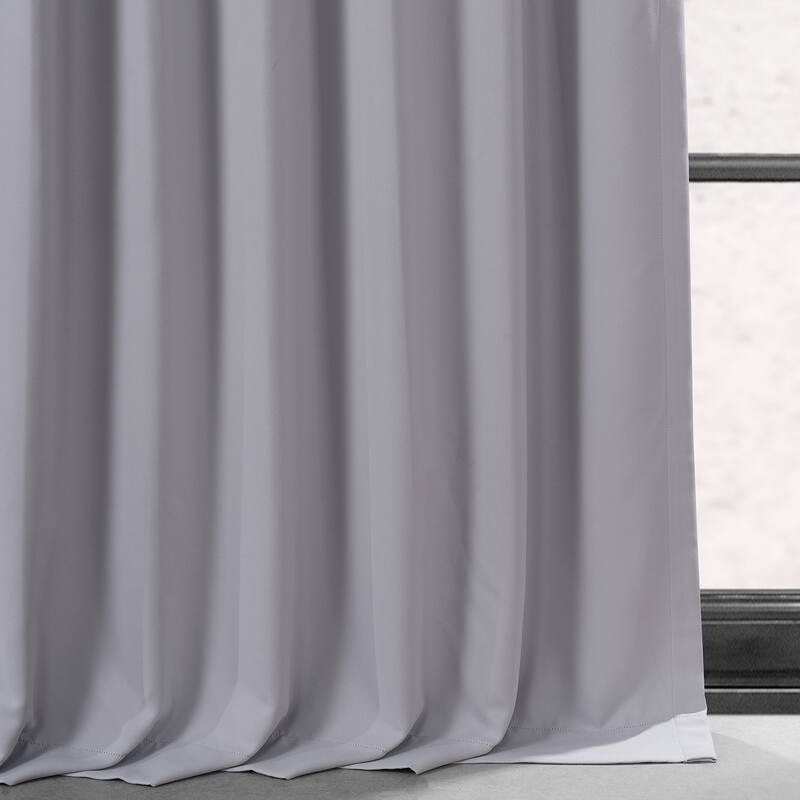 Exclusive Fabrics Performance Woven Blackout Curtain Pair (2 Panels)