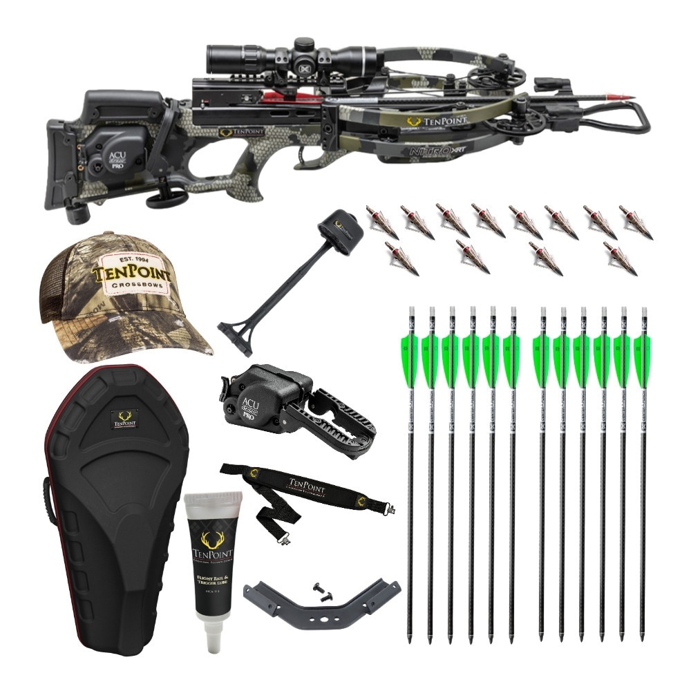 Tenpoint Nitro XRT 470 FPS Crossbow with Deluxe Hunter display picture 1