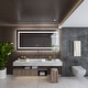preview thumbnail 10 of 14, LED Mirror for Bathroom Vanity Dimmable Illuminated Mirror Wall Anti-Fog - 60”x31”
