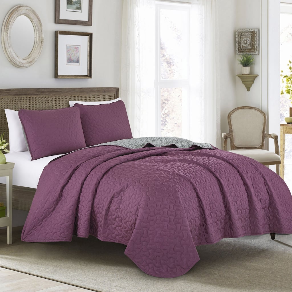 Zaka Luxury 3 Piece Bedspread