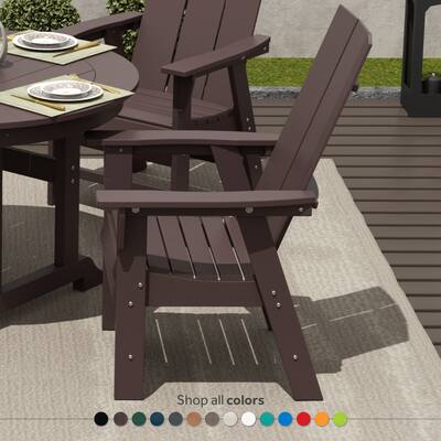 Laguna Poly Eco-Friendly All Weather Adirondack Patio Dining Chair