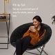 preview thumbnail 16 of 31, Urban Lifestyle Oversized Saucer Chair