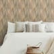 Tan & Red Fern & Feathers Peel and Stick Wallpaper - On Sale - Bed Bath ...