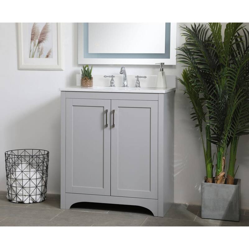 Elegant Lighting VF17030-BS Moore 30" Free Standing Single Basin