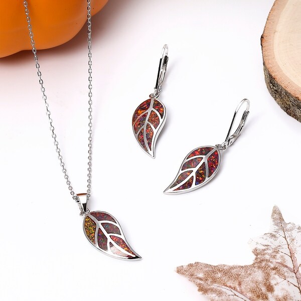 red opal necklace
