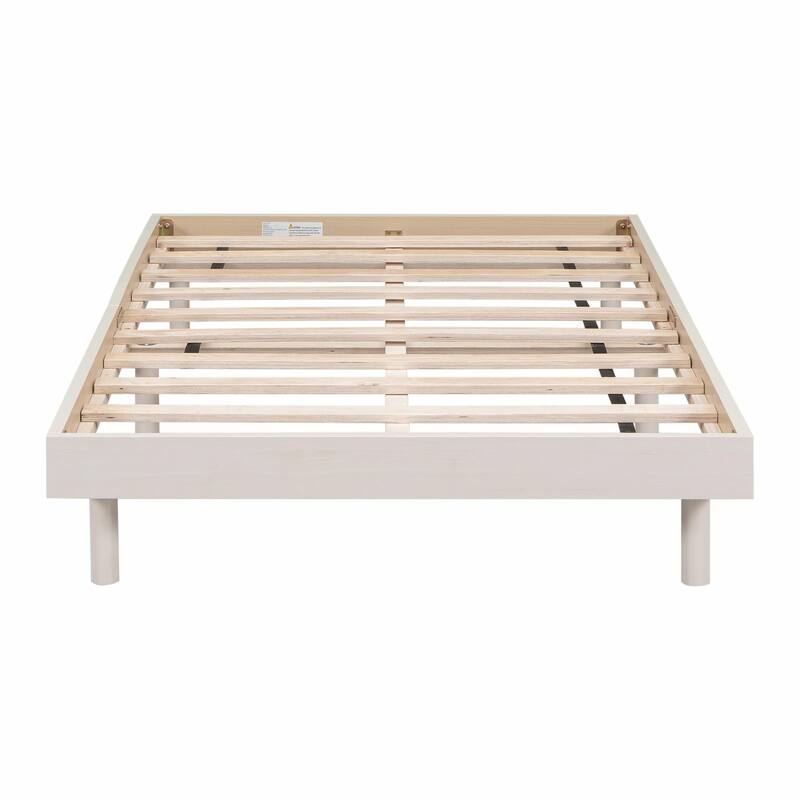 Contemporary Floating Platform Bed Frame