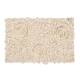 Home Weavers Bellflower Collection Absorbent Cotton Machine Washable Bath Rug 21"x34"