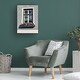 preview thumbnail 4 of 3, Susan Vizvary Photography 'Green Window Flowerbox Black and White' Canvas Art