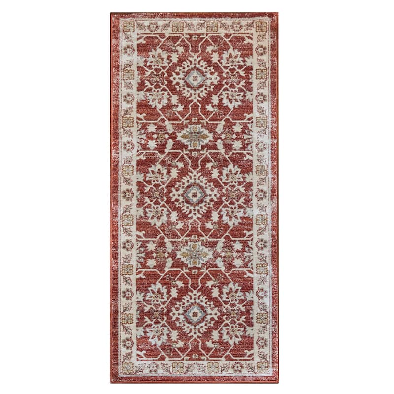 Gertmenian Hurston 3PC Traditional Medallion Area Rug Set, 2x7, 5x7, and 8x10 - 3PC Set