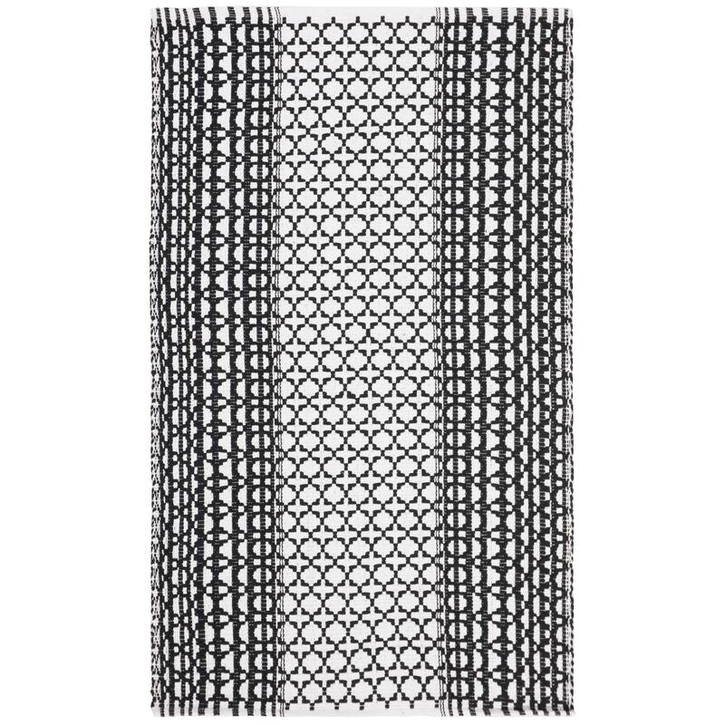 SAFAVIEH Handmade Flatweave Montauk Andrianna Casual Cotton Rug