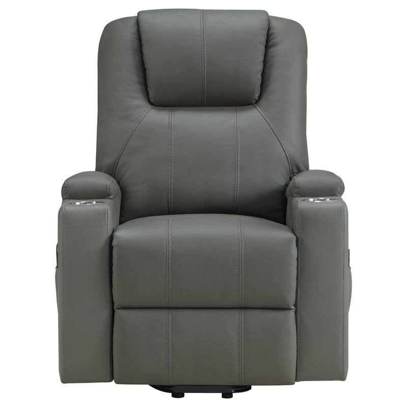 Armstrong Upholstered Power Lift Massage Recliner