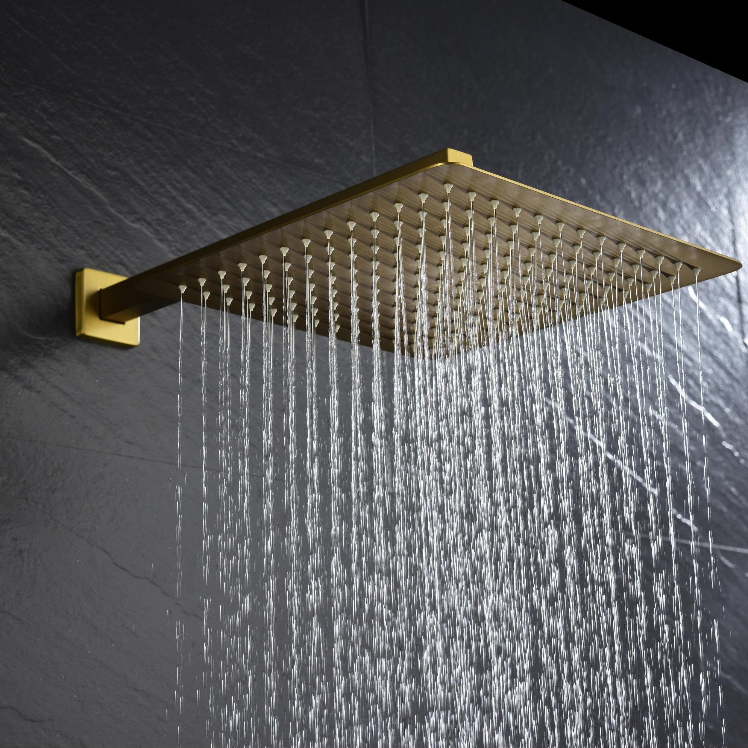 Bathroom Luxury High Pressure Waterfall Rain Shower Head