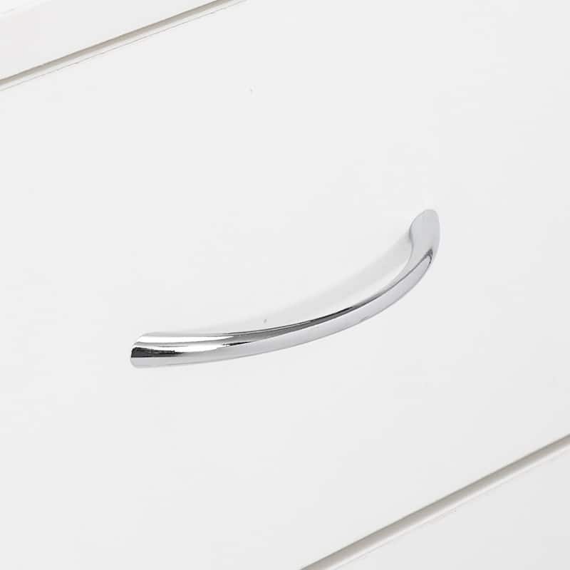 Modern 4-Drawer Simple Dresser White