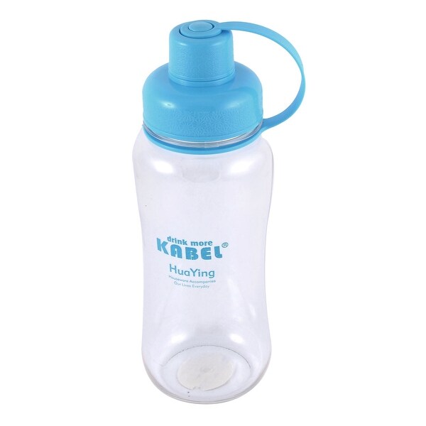 Portable Outdoor Sports Camping Drinking Cup Water Bottle 600ML Blue