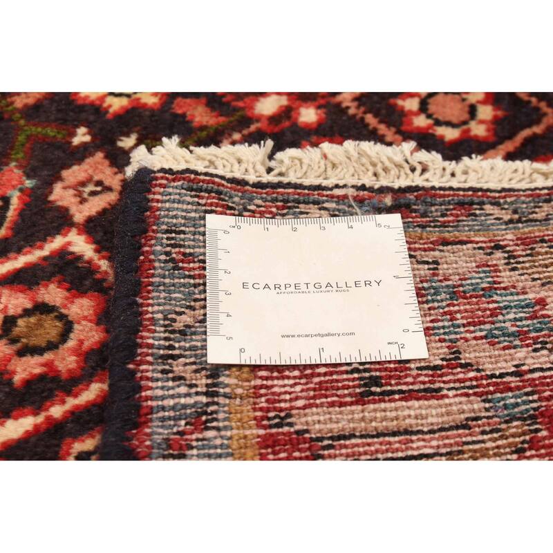 ECARPETGALLERY Hand-knotted Andelz Navy Wool Rug - 3'7 x 8'4