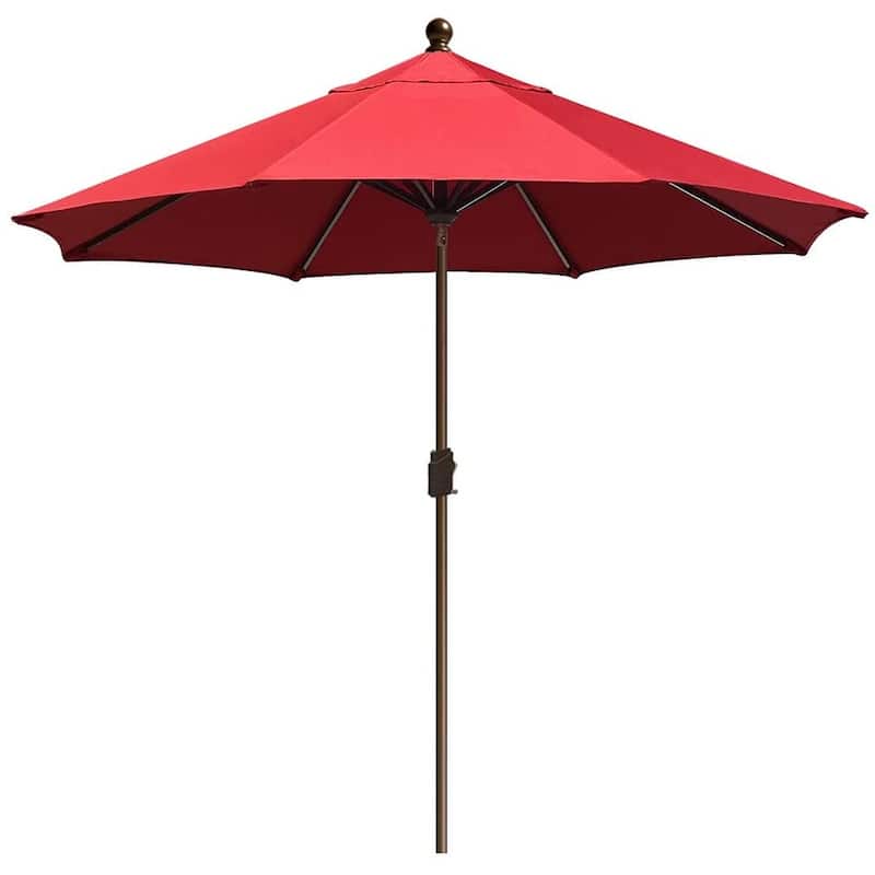 Tradesparker Multicolor Sunbrella 9ft/10x6.5ft Patio Market Outdoor Table Umbrella