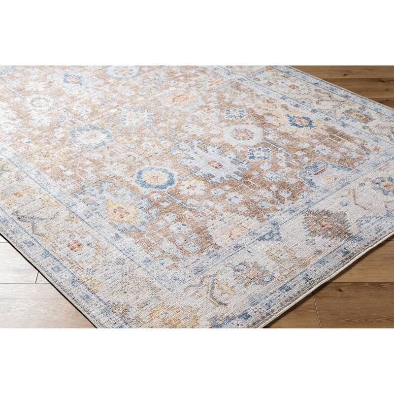 Livabliss Traditional Marlon Border Area Rug