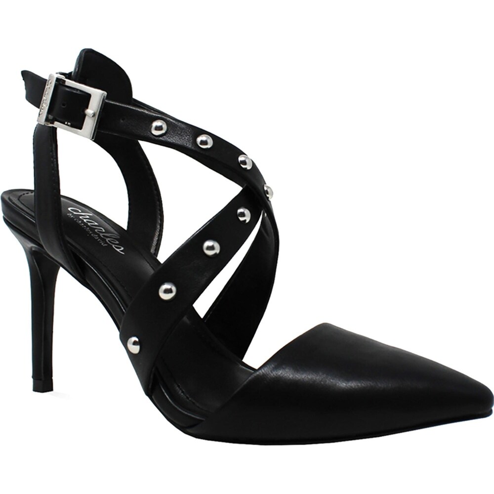 charles by charles david polly satin stiletto pumps